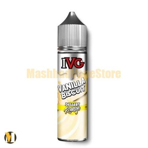 IVG Vanilla Biscuit E-Liquid 60ml (2) جویس بیسکویت وانیلی ای وی جی <br><span>IVG Vanilla Biscuit 60ml</span> - Image 2