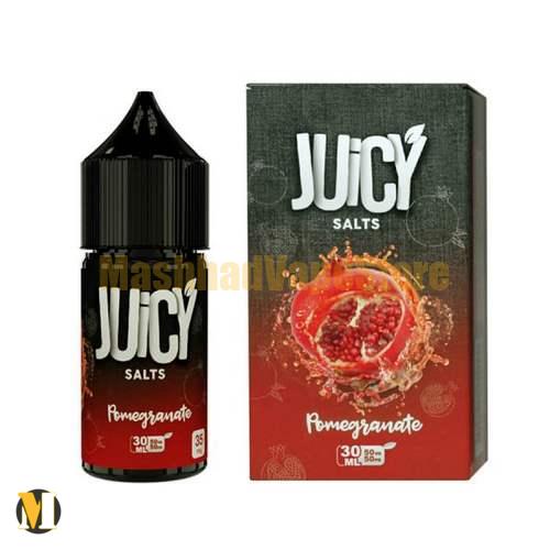 Juicy Salts Pomegranate SaltNic 30ml (2) سالت انار جوسی <br><span>Juicy Salts Pomegranate 30ml</span> - Image 2