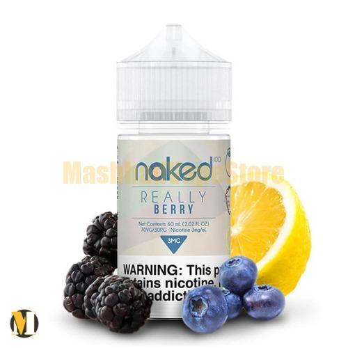 NAKED 100 REALLY BERRY E-JUICE 60ml (1) جویس بلوبری شاه توت لیمو نیکد <br><span>Naked 100 Really Berry 60ml</span> - Image 1