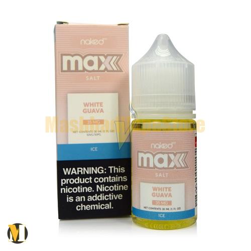 NKD 100 Max White Guava Ice 30ml (2) سالت گوآوای سفید یخ نیکد <br><span>NKD 100 Max White Guava Ice 30ml</span> - Image 2