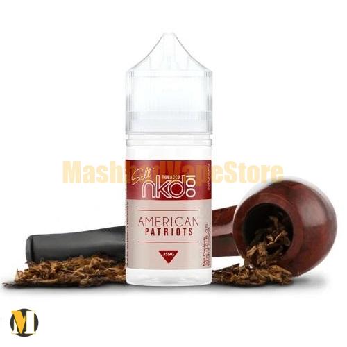 NKD 100 Salt American Patriot 30ml (1) سالت تنباکویی آمریکن پتریوت نیکد <br><span>NKD 100 Salt American Patriot 30ml</span> - Image 1