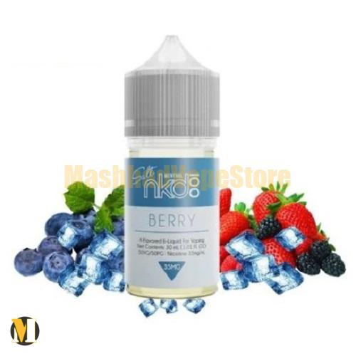 NKD 100 Salt Berry 30ml (1) سالت بلوبری توت سیاه رزبری یخ نیکد <br><span>NKD 100 Salt Berry 30ml</span> - Image 1