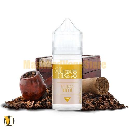 NKD 100 Salt Euro Gold 30ml (1) سالت تنباکویی یورو گلد نیکد <br><span>NKD 100 Salt Euro Gold 30ml</span> - Image 1