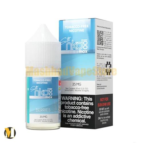 NKD 100 Salt MAX Berries Ice 30ml (2) سالت میکس توت یخ نیکد <br><span>NKD 100 Salt MAX Berries Ice 30ml</span> - Image 2
