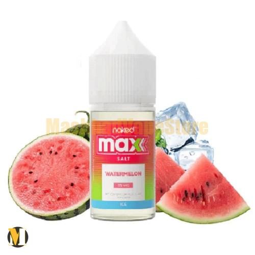 NKD 100 Salt MAX Watermelon Ice 30ml (1) سالت هندوانه یخ نیکد <br><span>NKD 100 Salt MAX Watermelon Ice 30ml</span> - Image 1
