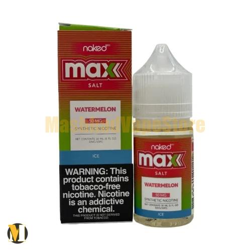 NKD 100 Salt MAX Watermelon Ice 30ml (2) سالت هندوانه یخ نیکد <br><span>NKD 100 Salt MAX Watermelon Ice 30ml</span> - Image 2