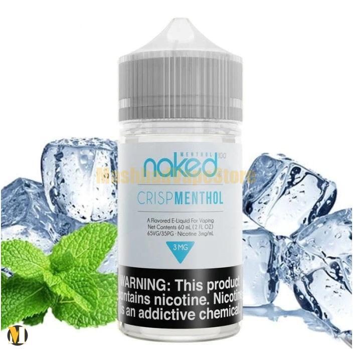 Naked 100 Crisp Menthol E-JUICE 60ml (1) جویس نعناع یخ نیکد <br><span>Naked 100 Crisp Menthol 60ml</span> - Image 1