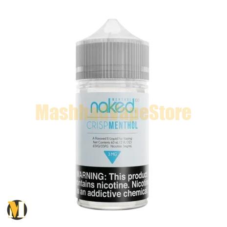 Naked 100 Crisp Menthol E-JUICE 60ml (2) جویس نعناع یخ نیکد <br><span>Naked 100 Crisp Menthol 60ml</span> - Image 2