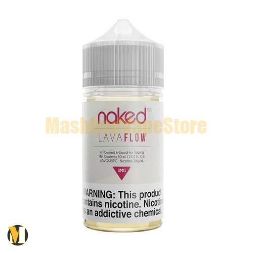 Naked 100 Lava Flow E-JUICE 60ml (2) جویس آناناس نارگیل توت فرنگی نیکد <br><span>Naked 100 Lava Flow 60ml</span> - Image 2