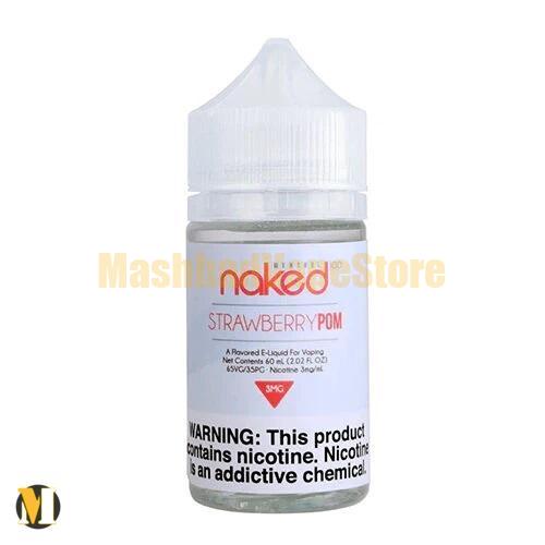 Naked 100 Strawberry POM E-JUICE 60ml (2) جویس توت فرنگی انار کیوی نیکد <br><span>Naked 100 Strawberry Pom 60ml</span> - Image 2