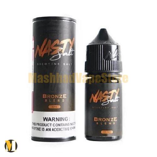 Nasty Bronze Blend SaltNic 30ml سالت تنباکو کارامل وانیل نستی <br><span>Nasty Bronze Blend SaltNic 30ml</span> - Image 2