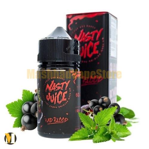 Nasty Juice Bad Blood E-Liquid 60ml (1) جویس انگور فرنگی نعناع نستی <br><span>Nasty Juice Bad Blood 60ml</span> - Image 1