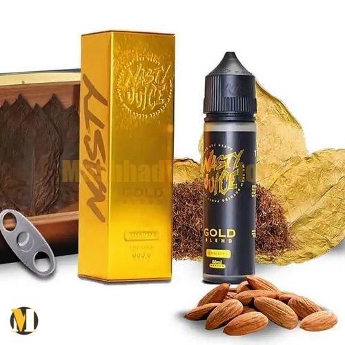 Nasty Juice Tobacco Gold Blend E-Liquid 60ml (1) جویس تنباکو بادام گلد نستی <br><span>Nasty Juice Tobacco Gold Blend 60ml</span> - Image 1