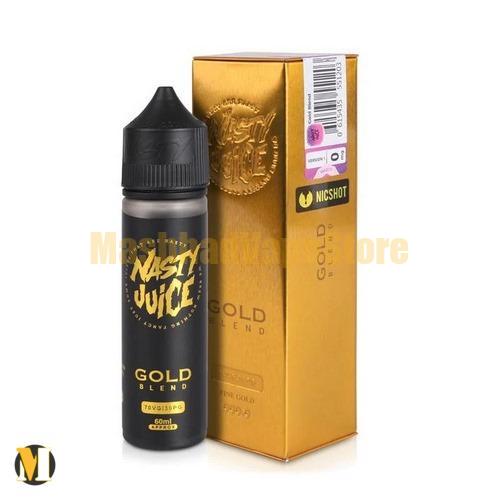 Nasty Juice Tobacco Gold Blend E-Liquid 60ml (2) جویس تنباکو بادام گلد نستی <br><span>Nasty Juice Tobacco Gold Blend 60ml</span> - Image 2