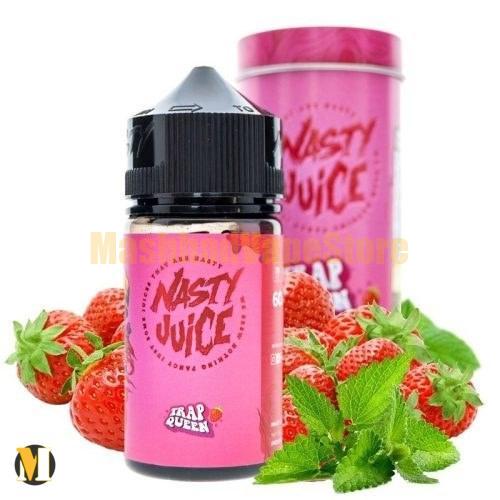 Nasty Juice Trap Queen E-Liquid 60ml (1) جویس توت فرنگی نستی <br><span>Nasty Juice Trap Queen 60ml</span> - Image 1