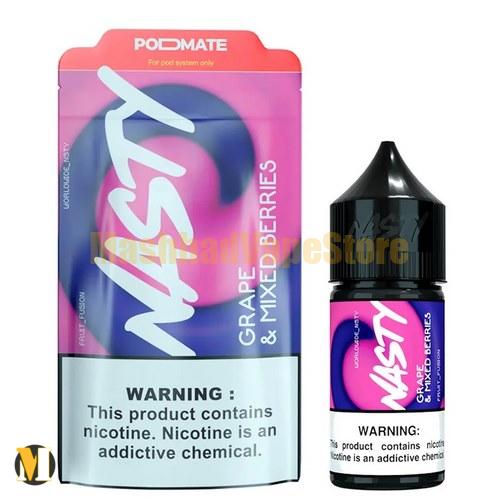 Nasty ModMate Grape & Mixed Berries E-Liquid 60ml (2) جویس انگور و میکس توت مادمیت نستی <br><span>Nasty ModMate Grape & Mixed Berries 60ml</span> - Image 2