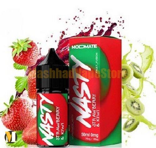 Nasty ModMate Strawberry & Kiwi E-Liquid 60ml (1) جویس توت فرنگی و کیوی مادمیت نستی <br><span>Nasty ModMate Strawberry & Kiwi 60ml</span> - Image 1
