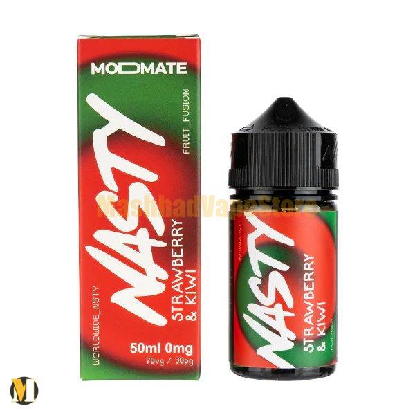 Nasty ModMate Strawberry & Kiwi E-Liquid 60ml (2) جویس توت فرنگی و کیوی مادمیت نستی <br><span>Nasty ModMate Strawberry & Kiwi 60ml</span> - Image 2