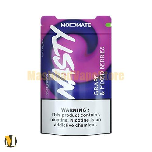 Nasty PodMate Grape & Mixed Berries SaltNic 30ml (2) سالت انگور و میکس توت های نستی <br><span>Nasty PodMate Grape & Mixed Berries SaltNic 30ml</span> - Image 2