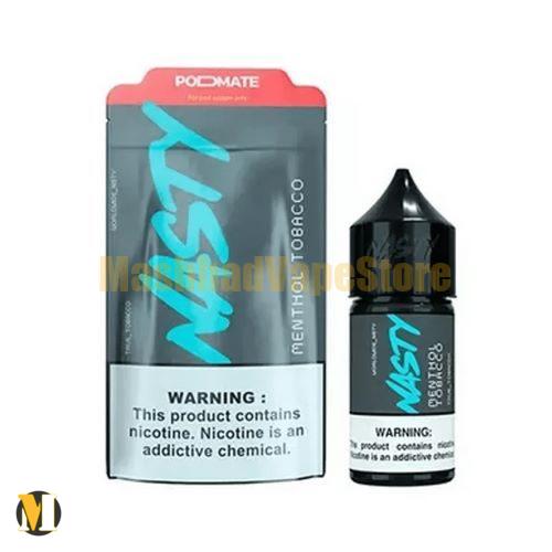 Nasty PodMate Menthol Tobacco SaltNic 30ml (2) سالت نعناع تنباکوی نستی <br><span>Nasty PodMate Menthol Tobacco SaltNic 30ml</span> - Image 2