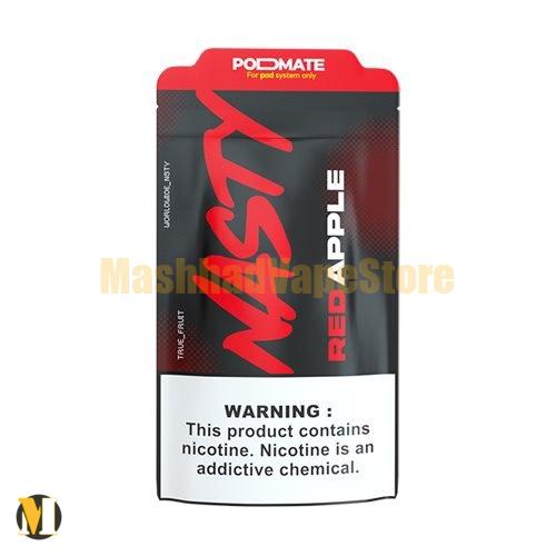 Nasty PodMate Red Apple SaltNic 30ml (2) سالت سیب قرمز نستی <br><span>Nasty PodMate Red Apple SaltNic 30ml</span> - Image 2