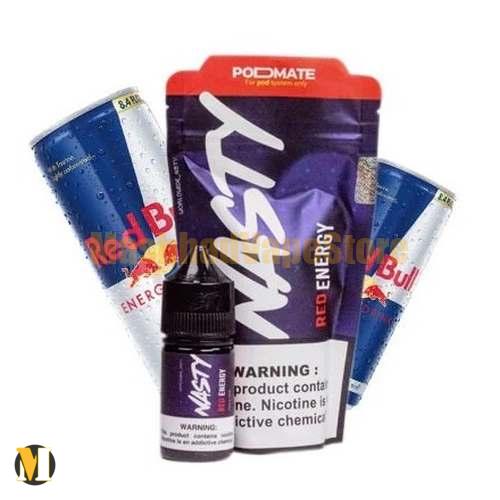 Nasty PodMate Red Energy SaltNic 30ml (1) سالت انرژی زای ردبول نستی <br><span>Nasty PodMate Red Energy SaltNic 30ml</span> - Image 1
