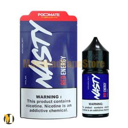 Nasty PodMate Red Energy SaltNic 30ml (2) سالت انرژی زای ردبول نستی <br><span>Nasty PodMate Red Energy SaltNic 30ml</span> - Image 2