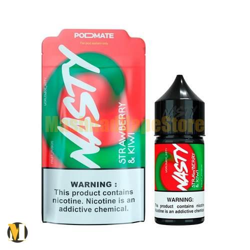 Nasty PodMate Strawberry & Kiwi SaltNic 30ml (2) سالت توت فرنگی کیوی نستی <br><span>Nasty PodMate Strawberry & Kiwi SaltNic 30ml</span> - Image 2