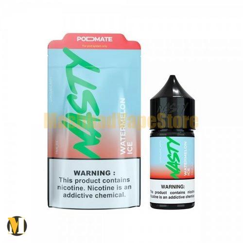 Nasty PodMate Watermelon Ice SaltNic 30ml (2) سالت هندوانه یخ نستی <br><span>Nasty PodMate Watermelon Ice SaltNic 30ml</span> - Image 2