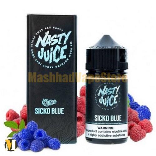 Nasty Sicko Blue E-Liquid 60ml (1) جویس تمشک و توت نستی <br><span>Nasty Sicko Blue 60ml</span> - Image 1