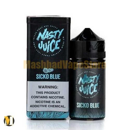 Nasty Sicko Blue E-Liquid 60ml (2) جویس تمشک و توت نستی <br><span>Nasty Sicko Blue 60ml</span> - Image 2