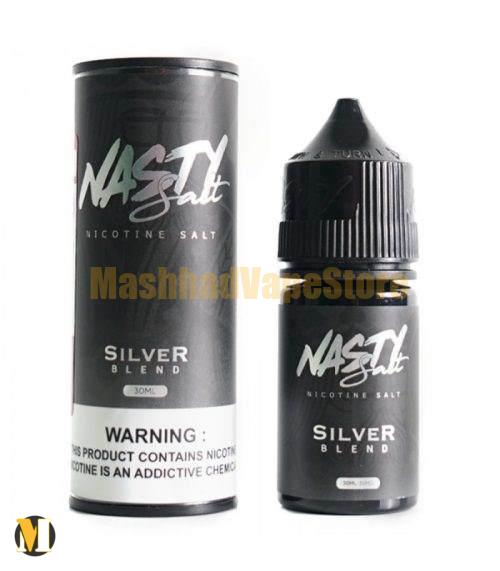 Nasty Silver Blend Likit SaltNic 30ml (2) سالت تنباکو وانیل کاستارد نستی <br><span>Nasty Silver Blend Likit SaltNic 30ml</span> - Image 2
