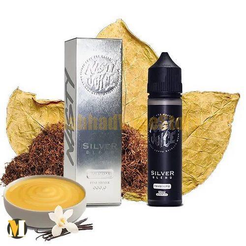 Nasty Tobacco Silver Blend eliquid 60ml (1) جویس تنباکو وانیل نستی <br><span>Nasty Tobacco Silver Blend 60ml</span> - Image 1
