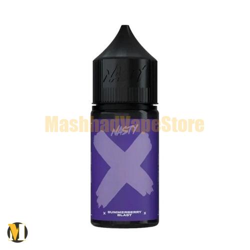 Nasty X Summerberry Blast SaltNic 30ml (2) سالت ایکس میکس تابستانی تمشک و توت نستی <br><span>Nasty X Summerberry Blast SaltNic 30ml</span> - Image 2