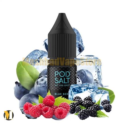 Pod Salt Blue Berg 30ml (1) سالت بلوبری تمشک پاد سالت <br><span>Pod Salt Blue Berg 30ml</span> - Image 1
