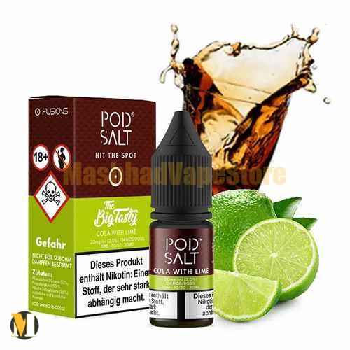 Pod Salt Cola With Lime 30ml (1) سالت نوشابه کولا پاد سالت <br><span>Pod Salt Cola With Lime 30ml</span> - Image 1