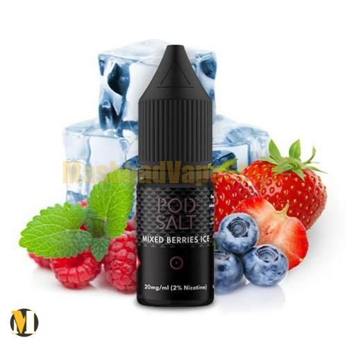 Pod Salt Core Mixed Berries Ice 30ml (1) سالت بلوبری رزبری توت فرنگی یخ پاد سالت <br><span>Pod Salt Core Mixed Berries Ice 30ml</span> - Image 1
