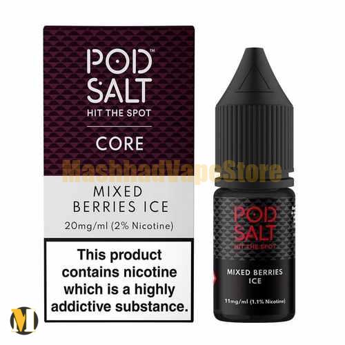 Pod Salt Core Mixed Berries Ice 30ml (2) سالت بلوبری رزبری توت فرنگی یخ پاد سالت <br><span>Pod Salt Core Mixed Berries Ice 30ml</span> - Image 2