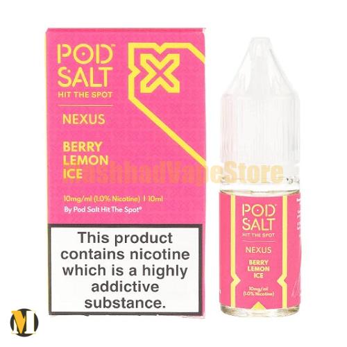 Pod Salt Nexus Berry Lemon Ice 30ml (2) سالت توت فرنگی لیمو یخ پاد سالت <br><span>Pod Salt Nexus Berry Lemon Ice 30ml</span> - Image 2