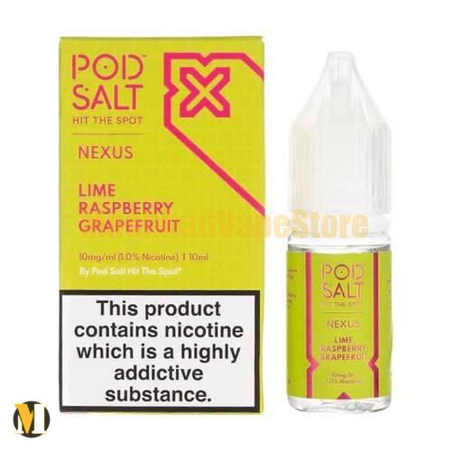 Pod Salt Nexus Lime Raspberry Grapefruit 30ml (2) سالت رزبری گریپ فروت لیمو پاد سالت <br><span>Pod Salt Nexus Lime Raspberry Grapefruit 30ml</span> - Image 2