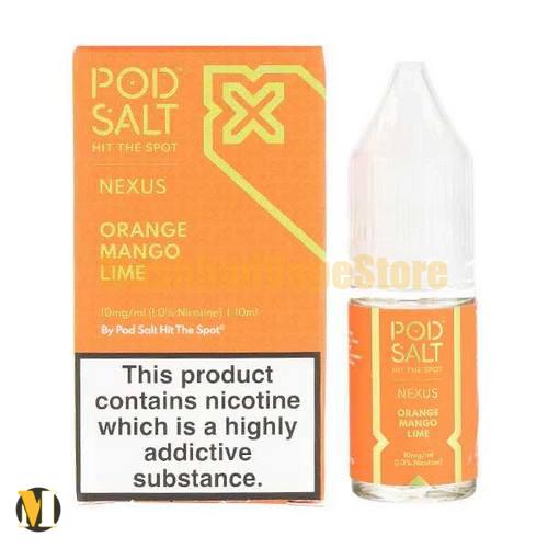 Pod Salt Nexus Orange Mango Lime 30ml (2) سالت پرتقال انبه لیمو پاد سالت <br><span>Pod Salt Nexus Orange Mango Lime 30ml</span> - Image 2