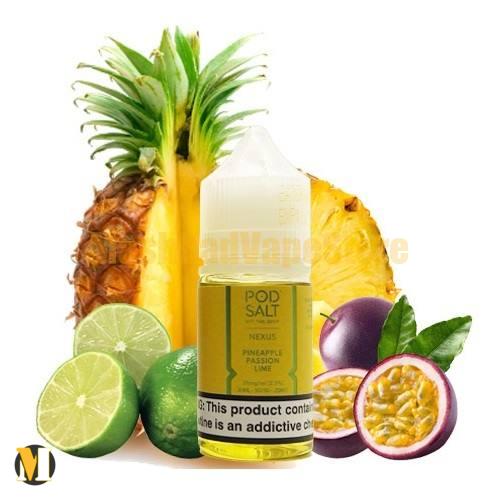 Pod Salt Nexus Pineapple Passion Lime 30ml (1) سالت آناناس پشن فروت لیمو پاد سالت <br><span>Pod Salt Nexus Pineapple Passion Lime 30ml</span> - Image 1