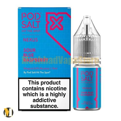 Pod Salt Nexus Sour Blue Raspberry 30ml سالت بلوبری تمشک پاد سالت <br><span>Pod Salt Nexus Sour Blue Raspberry 30ml</span> - Image 2