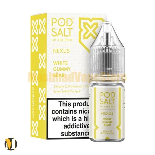 Pod Salt Nexus White Gummy Bear 30ml (2) سالت آدامس خرسی یخ پاد سالت <br><span>Pod Salt Nexus White Gummy Bear 30ml</span> - Image 2