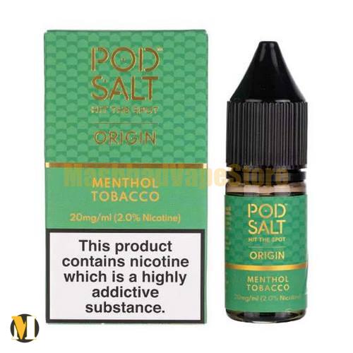 Pod Salt Origin Menthol Tobacco 30ml (2) سالت نعناع تنباکو پاد سالت <br><span>Pod Salt Origin Menthol Tobacco 30ml</span> - Image 2