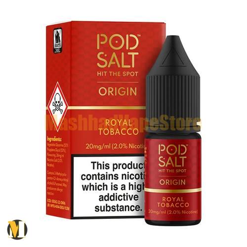 Pod Salt Origin Royal Tobacco 30ml (2) سالت تنباکو کارامل پاد سالت <br><span>Pod Salt Origin Royal Tobacco 30ml</span> - Image 2