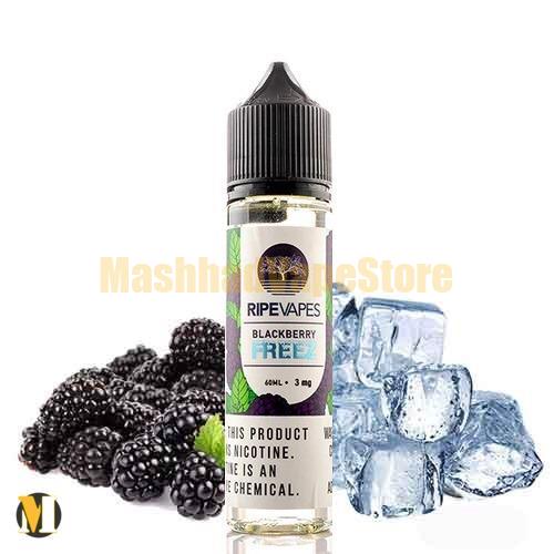 RIPE VAPES BLACKBERRY FREEZ E-Liquids 60ml (1) جویس تمشک سیاه یخ رایپ ویپز <br><span>Ripe Vapes Blackberry Freez 60ml</span> - Image 1