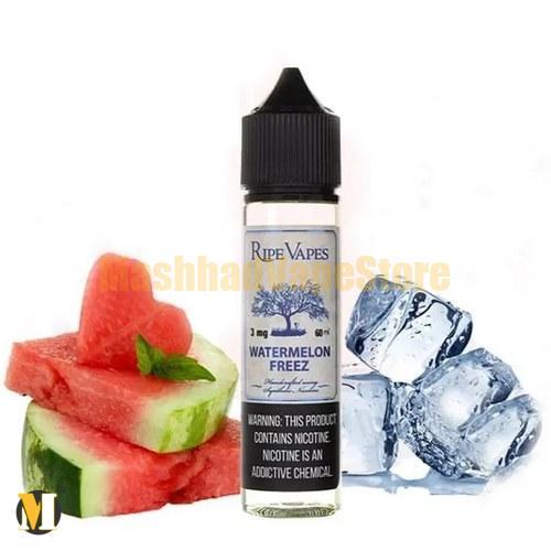 RIPE VAPES WATERMELON FREEZ E-JUICE 60ml (1) جویس هندوانه یخ رایپ ویپز <br><span>Ripe Vapes Watermelon Freez 60ml</span> - Image 1