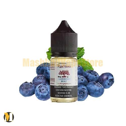 Ripe Vapes Blueberry Mint SaltNic 30ml (1) سالت بلوبری نعنا رایپ ویپز <br><span>Ripe Vapes Blueberry Mint SaltNic 30ml</span> - Image 1
