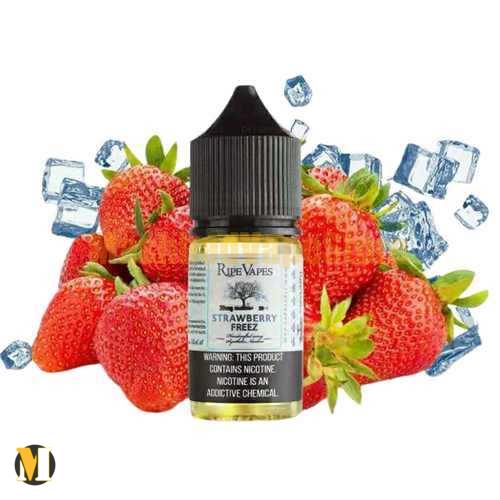 Ripe Vapes Strawberry Freez SaltNic 30ml (1) سالت توت فرنگی یخ رایپ ویپز <br><span>Ripe Vapes Strawberry Freez SaltNic 30ml</span> - Image 1